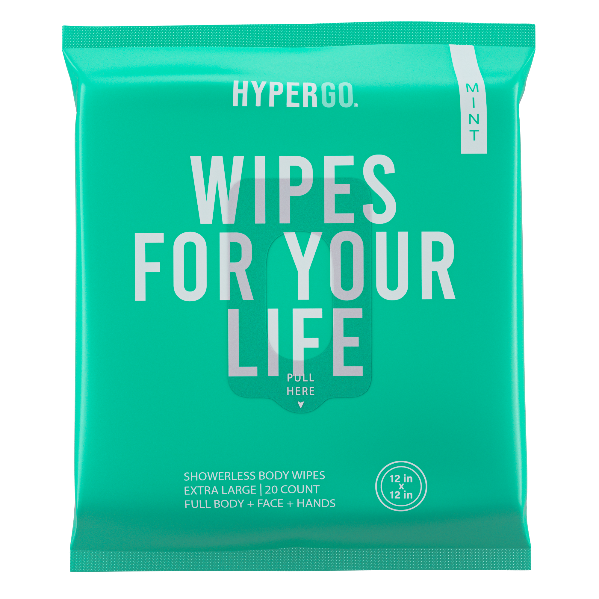The Body Wipe (Refreshing Mint) - 20 Count